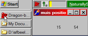 example mouse position first task