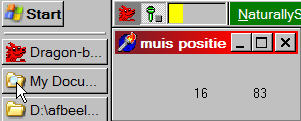 example mouse position second task
